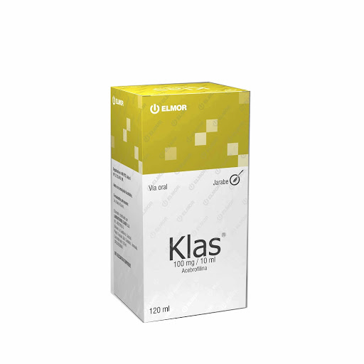 KLAS ACEBROFILINA 100MG/10ML JBE 100MG 60ML 